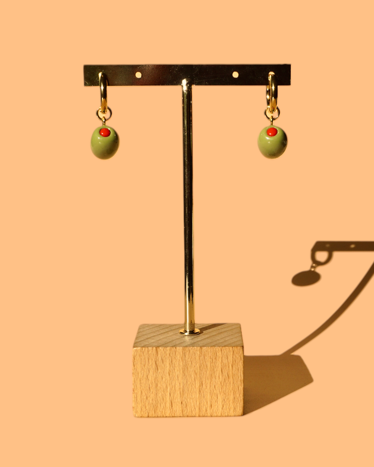 Olive Charm Earrings