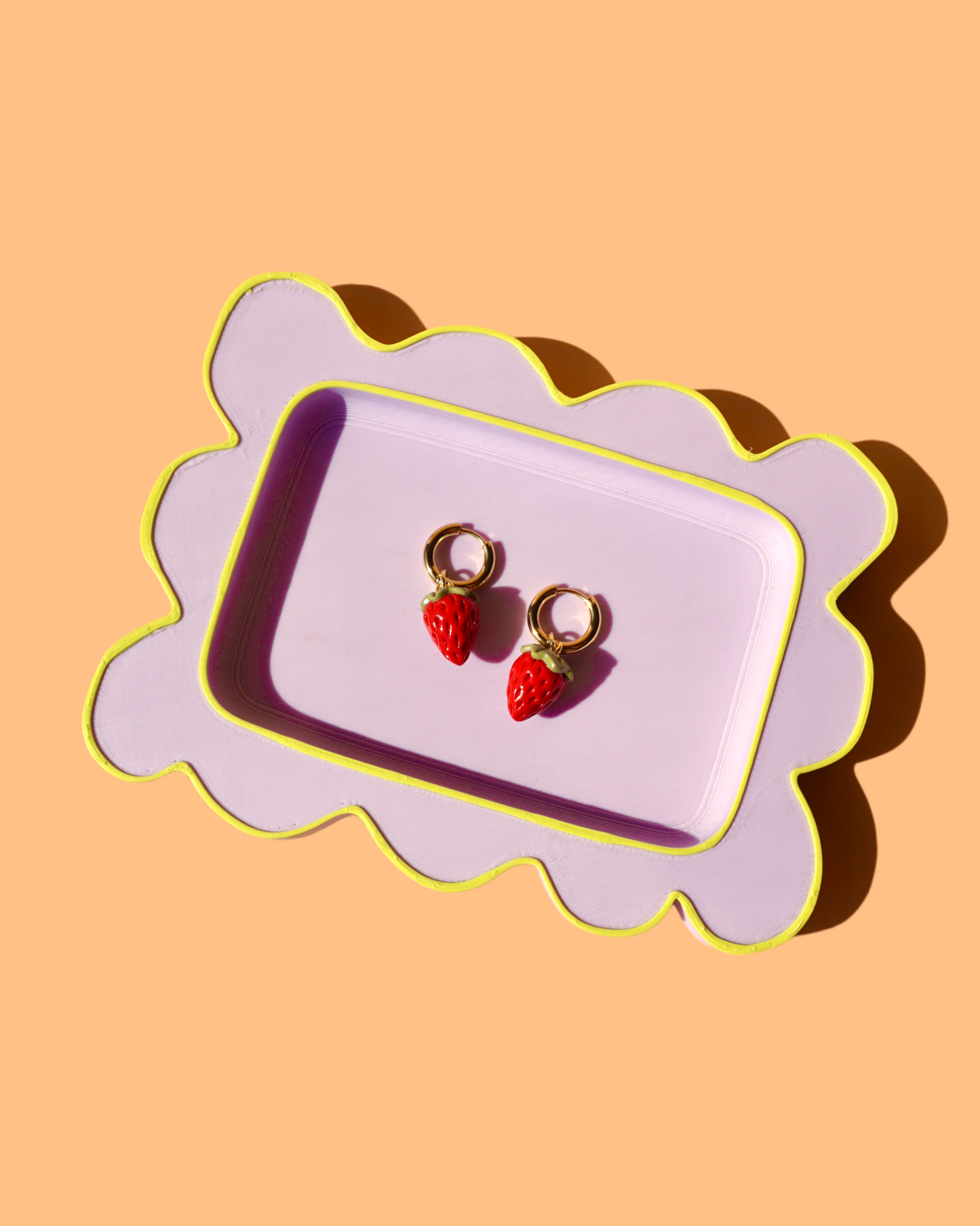 Strawberry Charm Earrings