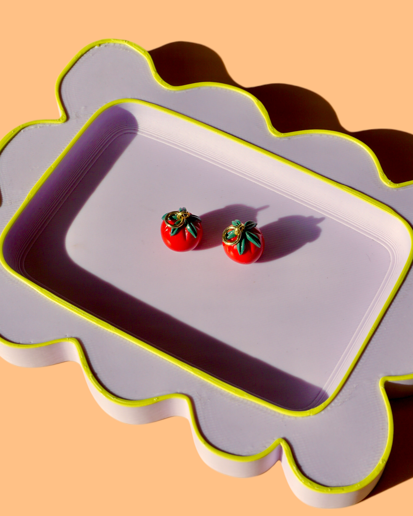 Tomato Charm Necklace