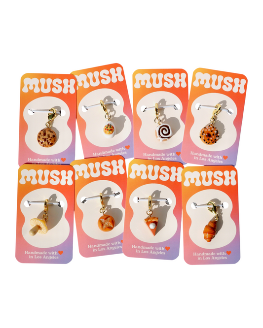 Fall Season Zipper Pull Bag Charm