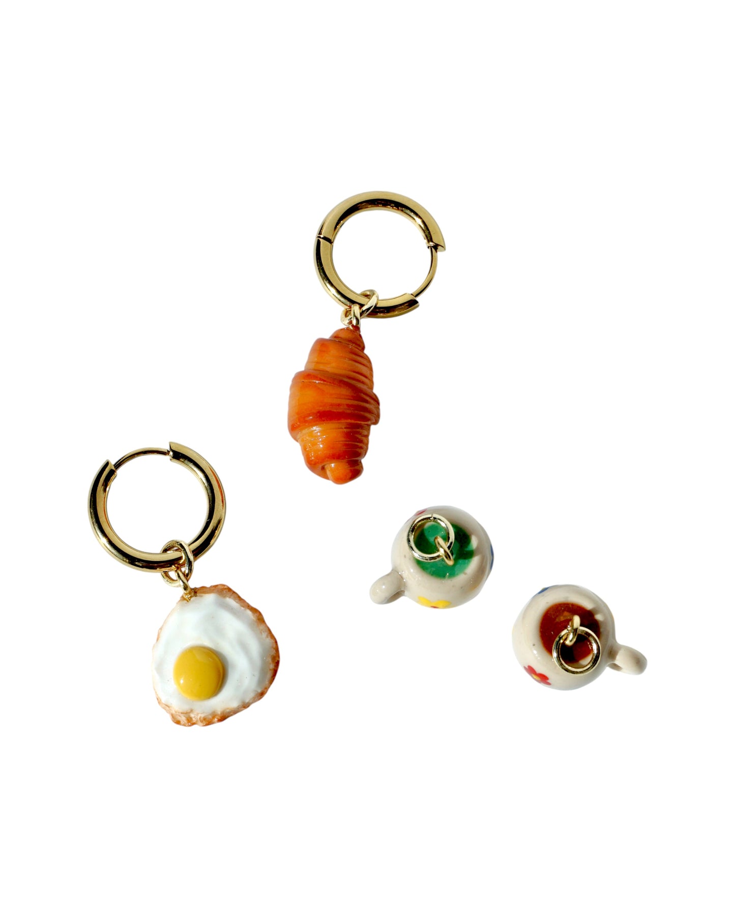 Mix and Match Breakfast Charm Earring Pack