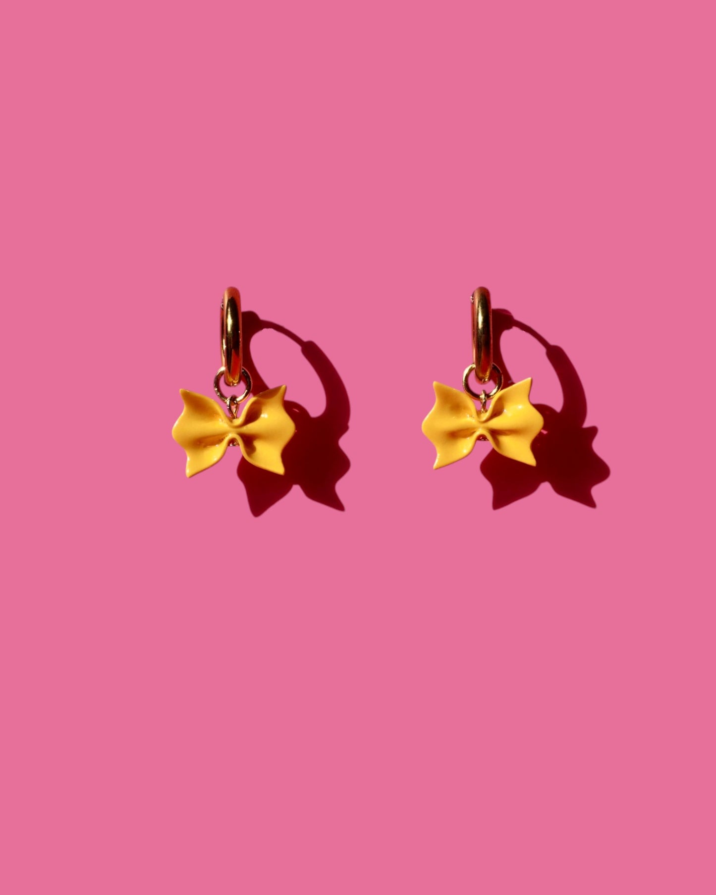 Farfalle Pasta Charm Earrings