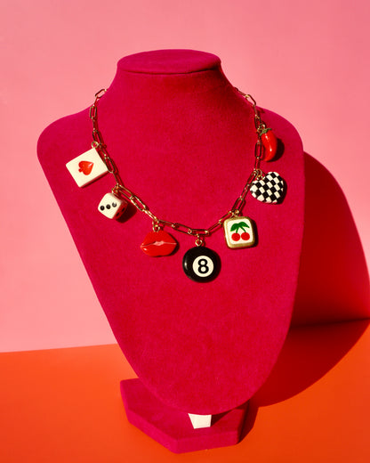 Hot Streak No. 2 Multi-Charm Necklace