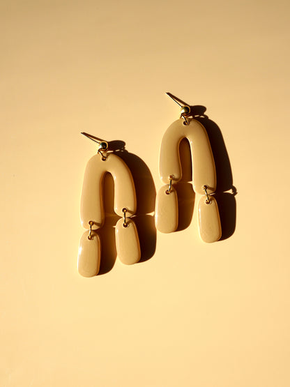 The Lo | Statement Dangle Polymer Clay Earrings