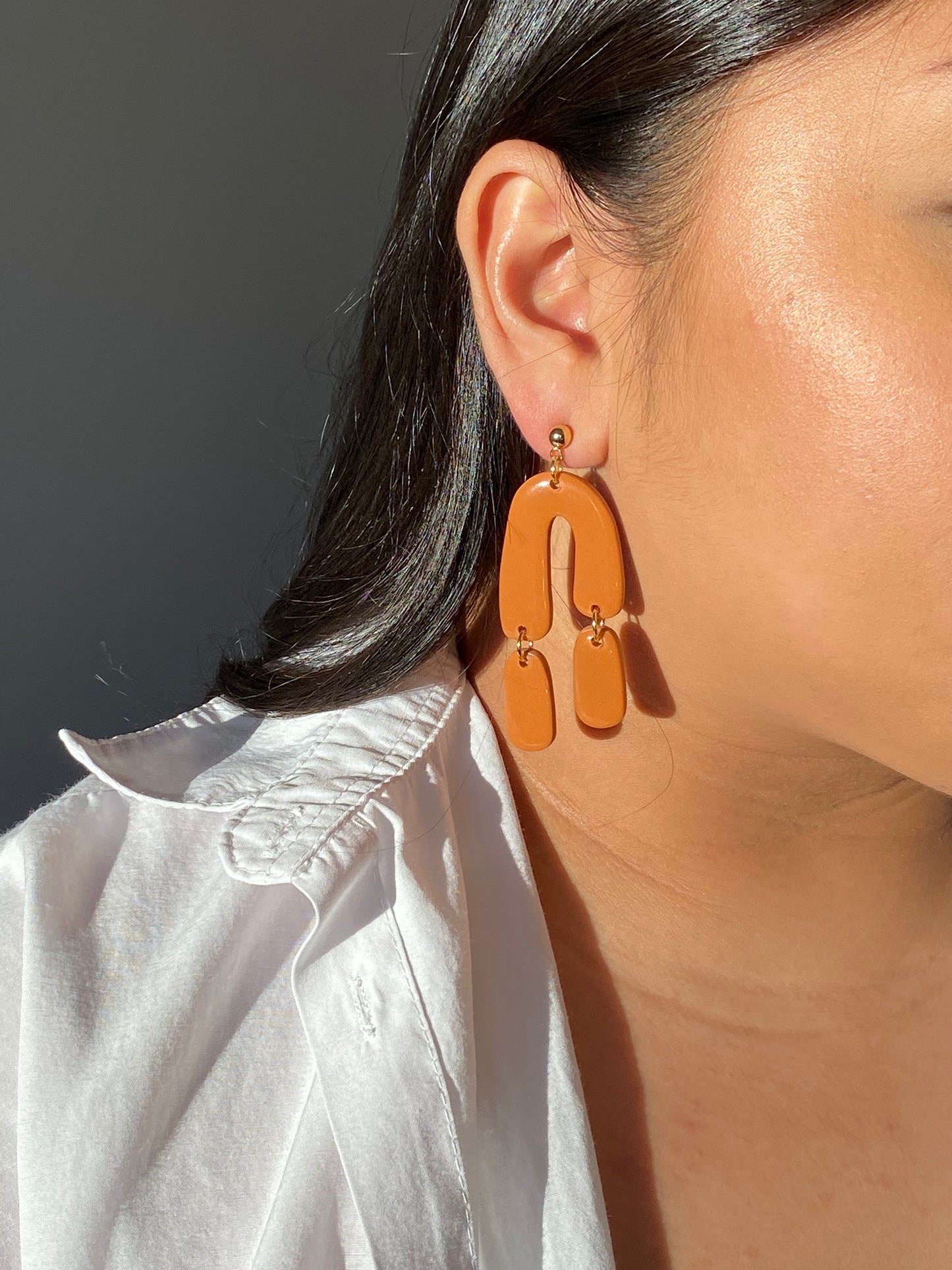 The Lo | Statement Dangle Polymer Clay Earrings