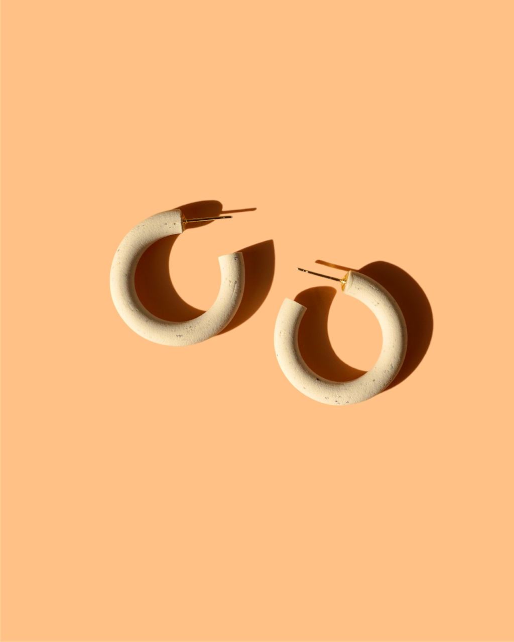Mini Hoops | Polymer Clay Hoop Earrings