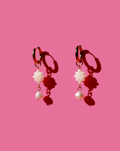 North Star Charm Earrings