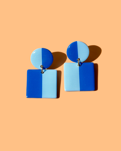 Shapes No. 2 | Summer 24' Basics Collection | Statement Polymer Clay Earrings