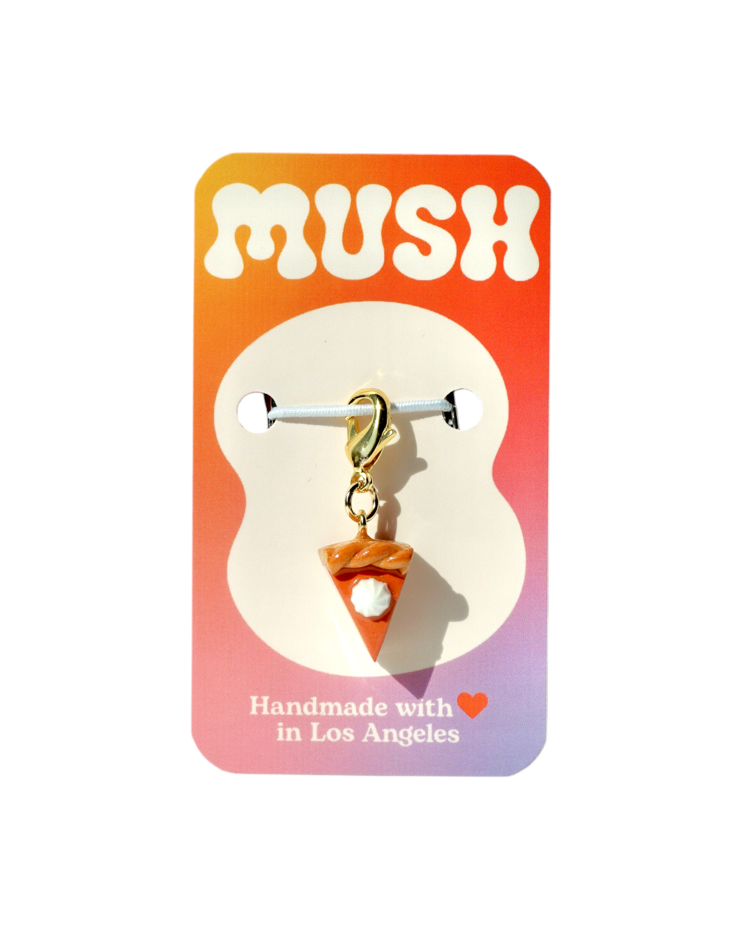 Fall Season Zipper Pull Bag Charm
