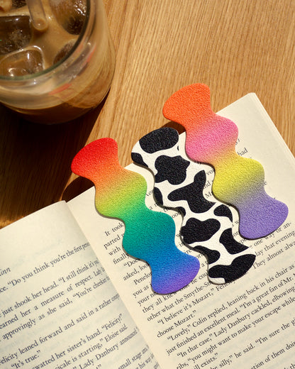 Ombré Textured Bookmark | Polymer Clay Book Marker