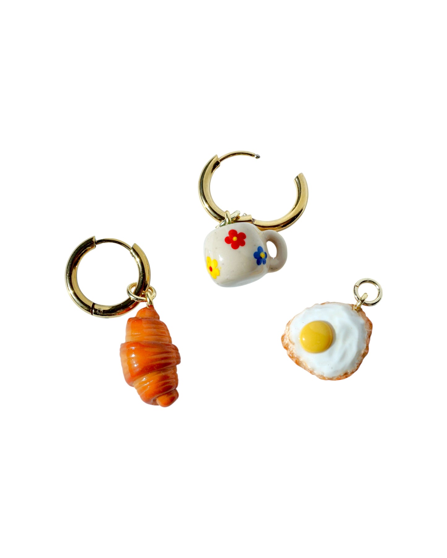 Mix and Match Breakfast Charm Earring Pack