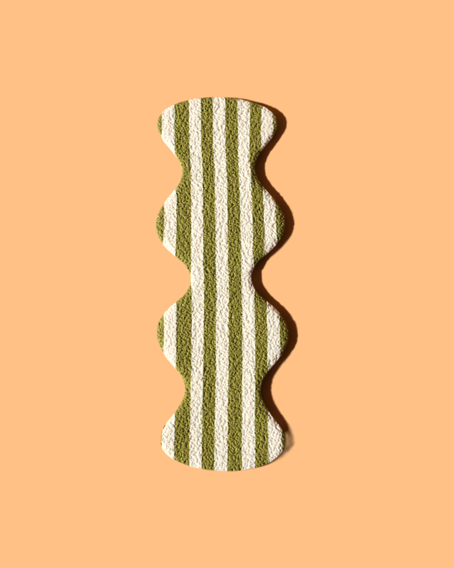 Striped Textured Bookmark | Polymer Clay Book Marker