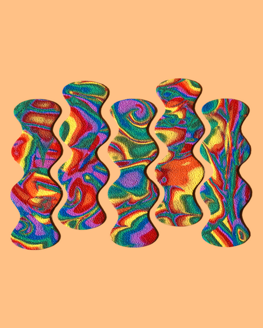 Trippy Textured Bookmark